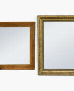Cadres. Two frames with inserted mirrors