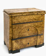 Furniture. A small chest of drawers