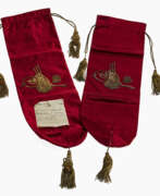 Carpets & Textiles. A pair of imperial document bags