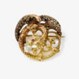 Brosche Drache mit Altschliffdiamant - Auktionspreise