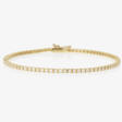A classic tennis bracelet with brilliant-cut diamonds - Prix ​​des enchères