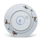 A FAMILLE VERTE 'MAGPIE AND GARDEN' DISH - фото 2