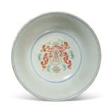 A FAMILLE ROSE BOWL WITH GILT INSCRIPTION - фото 5