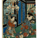 UTAGAWA KUNISADA (1786-1864) AND UTAGAWA SADAHIDE (1807-1873) - photo 6