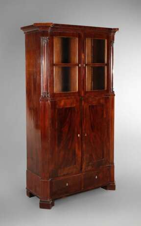 Vitrinenschrank Biedermeier - Foto 1