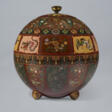 A LARGE CLOISONN&#201; ENAMEL GLOBULAR JAR AND LID - Auction prices