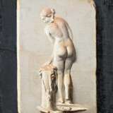 Molteni, Giuseppe. Bild eines Reliefs mit einer Badenden. - Foto 1