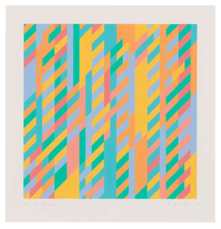 BRIDGET RILEY, C.H. (B. 1931) - Foto 1