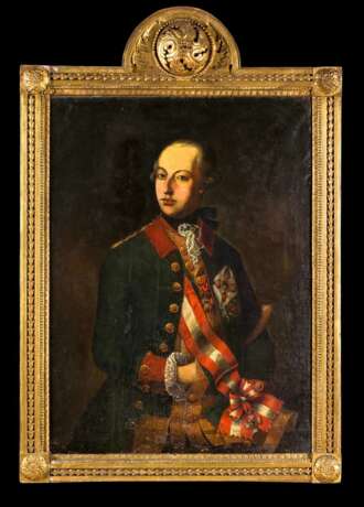 Portrait von Kaiser Joseph II. im Rahmen - von 1765 bis 1790 römisch-deutscher Kaiser. - photo 1