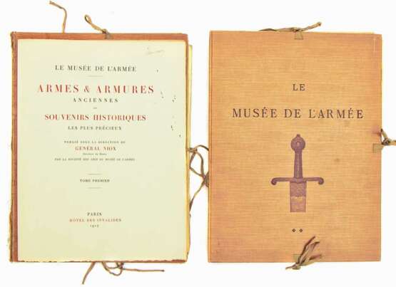 Originalkatalog der Waffensammlung in Paris - Le Musée de L`Armée. - photo 1