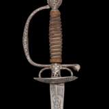 Eisengeschnittener Kavaliersdegen, deutsch oder Frankreich um 1700. - photo 3