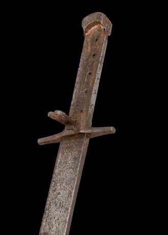 Großes Kriegsmesser, deutsch spätgotisch um 1480. - photo 2