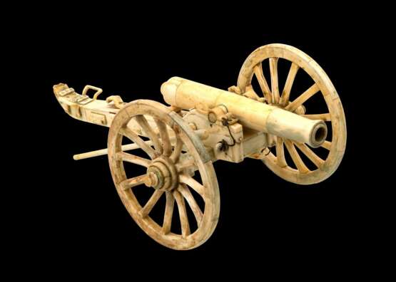 Altes Modell eines Feldgeschütz, Großbritannien oder Frankreich um 1800. - Foto 4