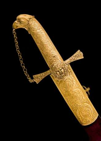 Russland, Generalssäbel mit Chiffre von Zar Alexander I. und Scheide um 1815. - фото 1