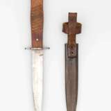 Weltkrieg, Kampfmesser mit Scheide. - photo 4