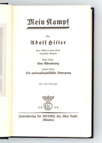Adolf Hitler Mein Kampf. - photo 4