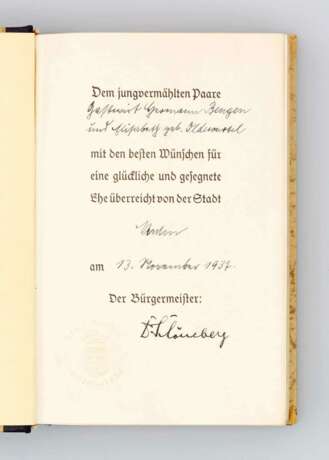 Adolf Hitler Mein Kampf der Stadt Norden in Ostfriesland. - photo 4