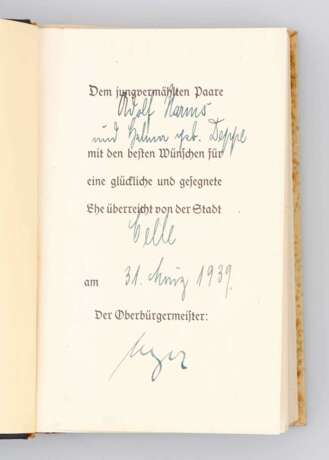 Adolf Hitler Mein Kampf im Schuber der Stadt Celle. - photo 4