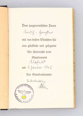 Adolf Hitler Mein Kampf im Schuber der Stadt Klafeld. - photo 2