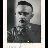 Autograf Heinrich Himmler - Portraitdruck mit Unterschrift von Heinrich Himmler. - photo 1