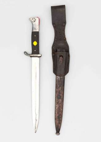 NSDStB, Extra-Seitengewehr K 98 lang mit Koppelschuh. - Foto 3