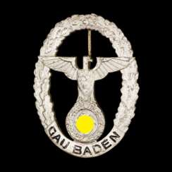 Gau-Ehrenzeichen Baden in Silber für Männer 1933-45.