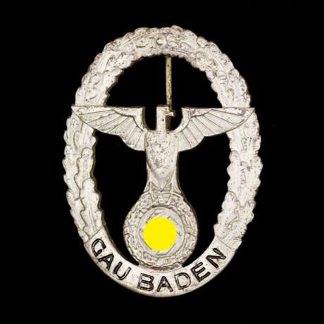 Gau-Ehrenzeichen Baden in Silber für Männer 1933-45. - фото 1
