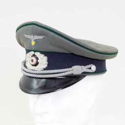 Heer, Schirmmütze für einen Beamten im Offizierdienst auf Kriegsdauer.