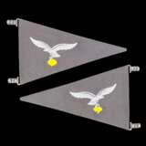 Luftwaffe, KFZ-Stander für Offiziere der Luftwaffe. - photo 2