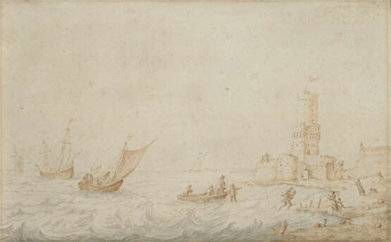 JAN PORCELLIS (GAND 1580/1584-1623 ZOETERWOUDE) - photo 1