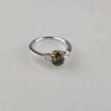 Diamantring von 1,10 ct. - Weiß-/Gelbgold 750/000,… - Foto 3