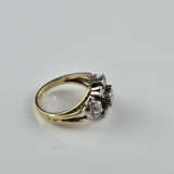 Funkelnder Diamantring - Gelb-/Weißgold 585/000 (1… - photo 3