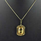 Goldanhänger mit Kette - Gelbgold 585/000, geprüft… - Foto 1