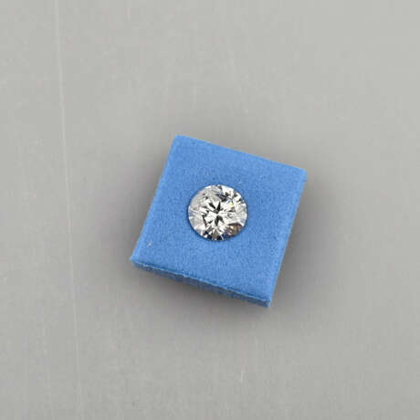 Loser Diamant von 1,00 ct. - Labor-Brillant, runde… - Foto 1