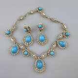 Funkelndes Vintage-Schmuckset - CINER / USA, goldf… - photo 1