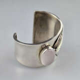 Silberarmreif mit Rosenquarzbesatz - CAROL FELLEY/… - photo 2