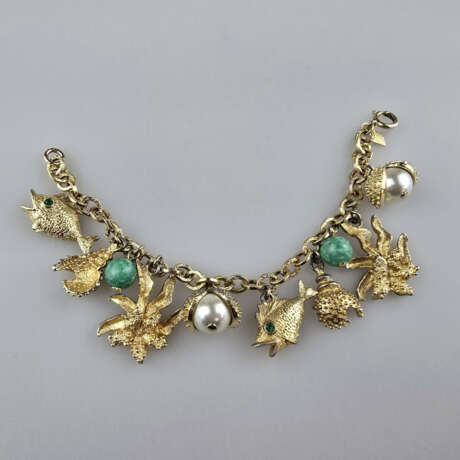 Schweres maritimes Vintage-Bettelarmband - SARAH C… - photo 1