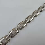 Vintage-Silberarmband - Sterling Silber 925/000, g… - фото 3