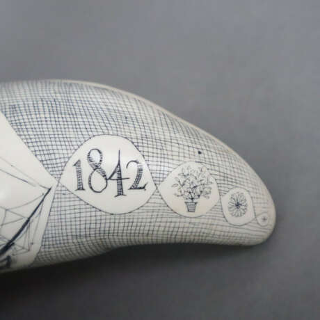 Scrimshaw-Replik - Kunstharz, vorder- und rückseit… - photo 2