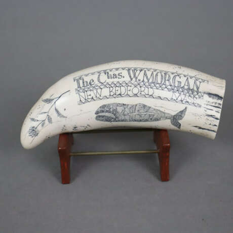 Scrimshaw-Replik - Kunstharz, vorder- und rückseit… - photo 3