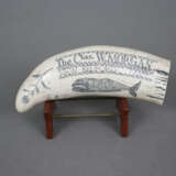 Scrimshaw-Replik - Kunstharz, vorder- und rückseit… - photo 3