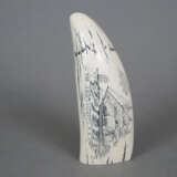 Scrimshaw-Replik - Kunstharz, vorder- und rückseit… - photo 1