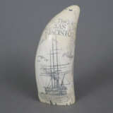 Scrimshaw-Replik - Kunstharz, vorder- und rückseit… - photo 2