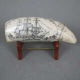 Scrimshaw-Replik - Kunstharz, vorder- und rückseit… - photo 1