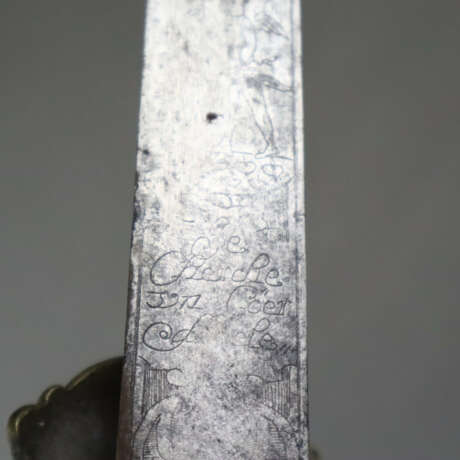 Hirschfänger - ca. 1730-1760, schlanke Rückenkling… - photo 5