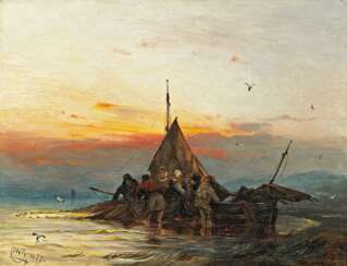 Hilgers, Carl. The homecoming of the fishermen.