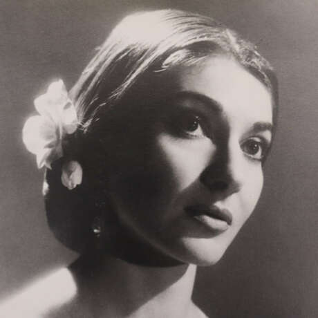 Konvolut: Drei Fotografien von Maria Callas - s/w … - photo 2