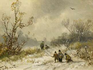 Stademann, Adolf. Anglerfreuden im Winter.