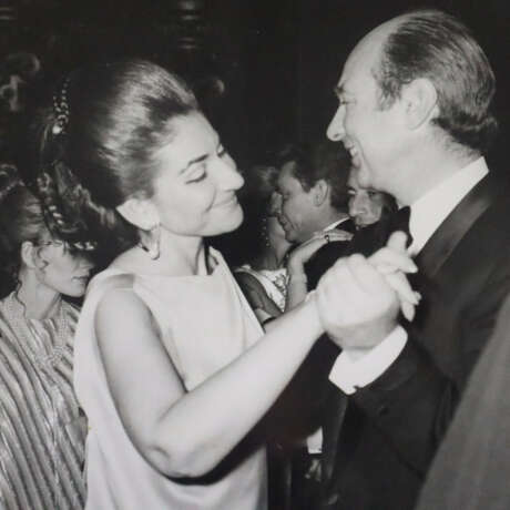 Konvolut 3 Presseaufnahmen von Maria Callas - s/w … - photo 3