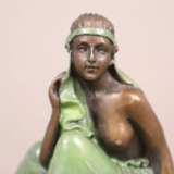 Erotische Figur "Sitzende Odaliske / Nubierin" - B… - photo 2